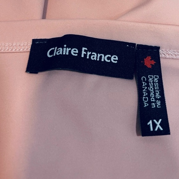 Claire France, Ultra-Soft Plus Size Camisole, 1X, Pink - Picture 4 of 7